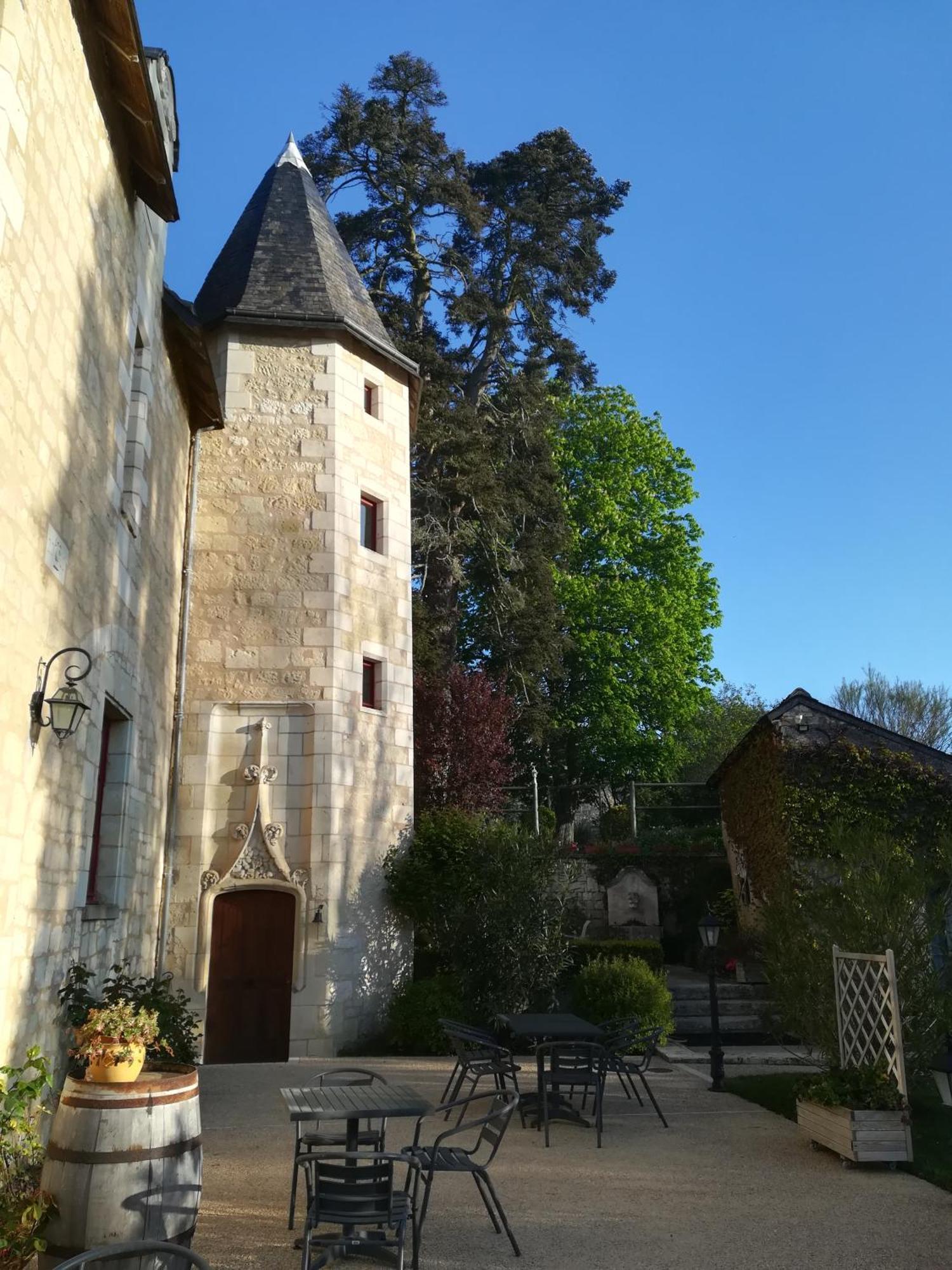 Manoir de l'Abbaye Bed & Breakfast Seuilly Dış mekan fotoğraf