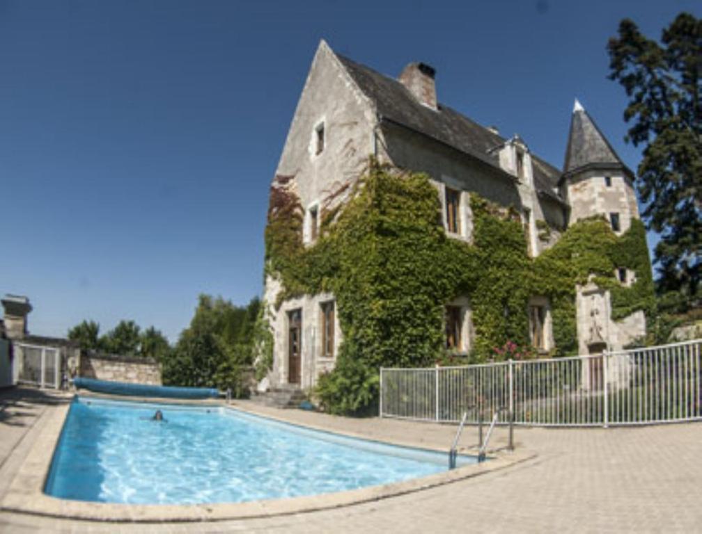 Manoir de l'Abbaye Bed & Breakfast Seuilly Dış mekan fotoğraf