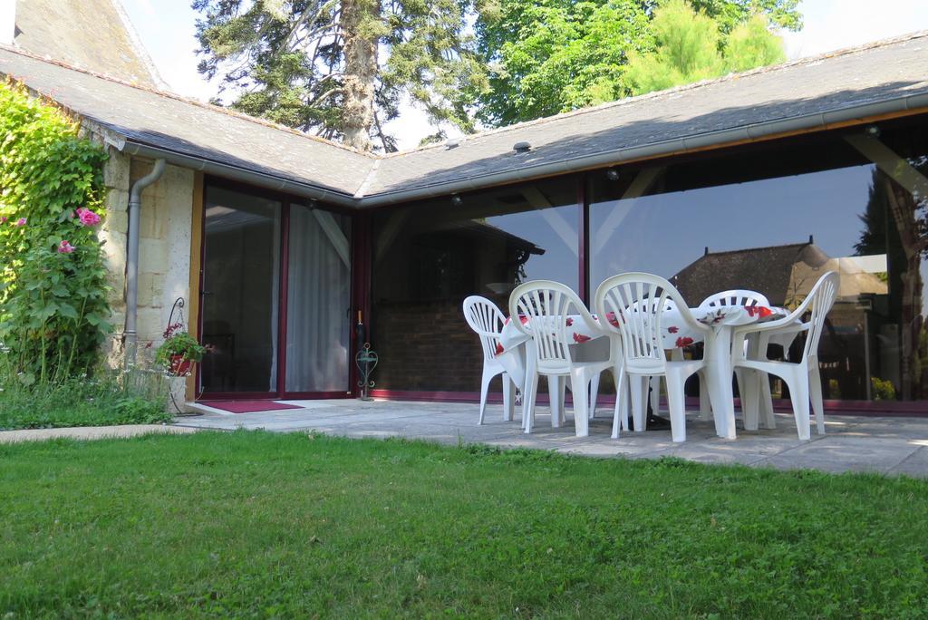 Manoir de l'Abbaye Bed & Breakfast Seuilly Dış mekan fotoğraf
