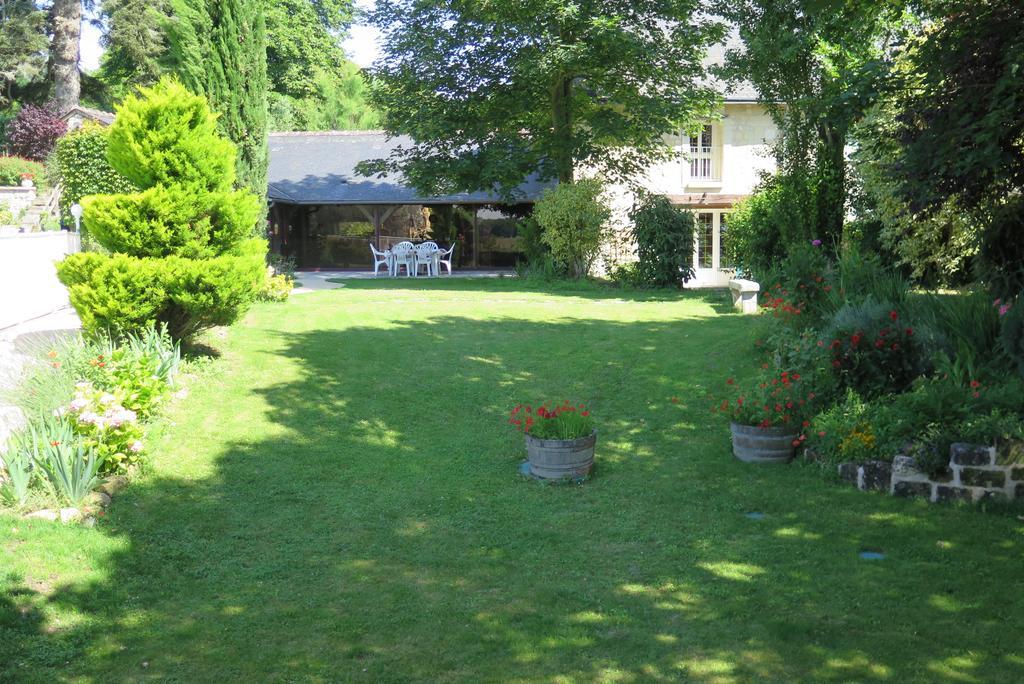 Manoir de l'Abbaye Bed & Breakfast Seuilly Dış mekan fotoğraf