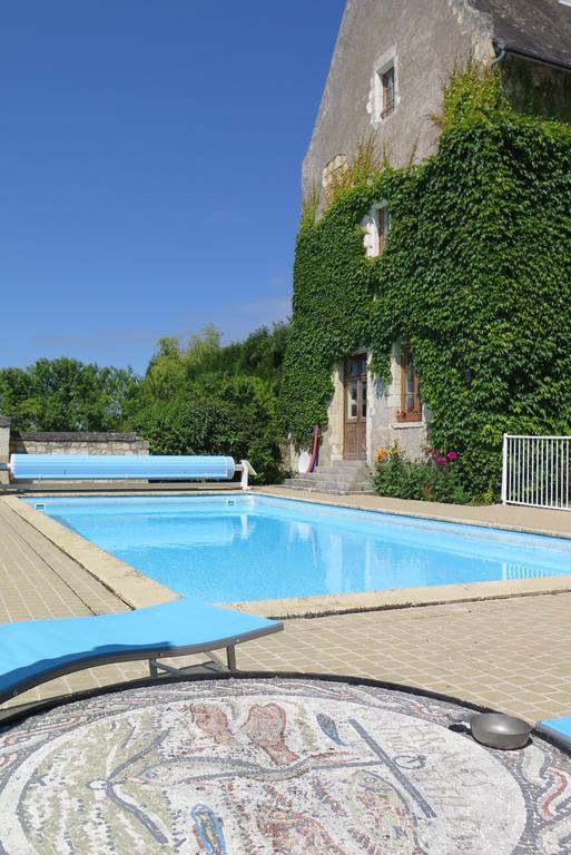 Manoir de l'Abbaye Bed & Breakfast Seuilly Dış mekan fotoğraf