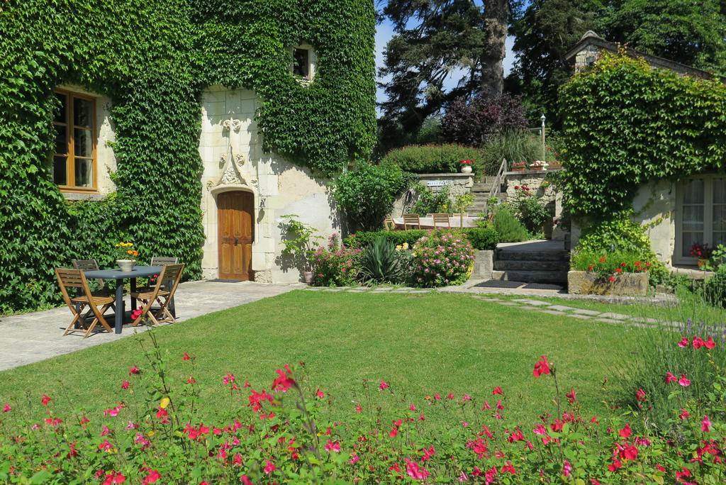 Manoir de l'Abbaye Bed & Breakfast Seuilly Dış mekan fotoğraf