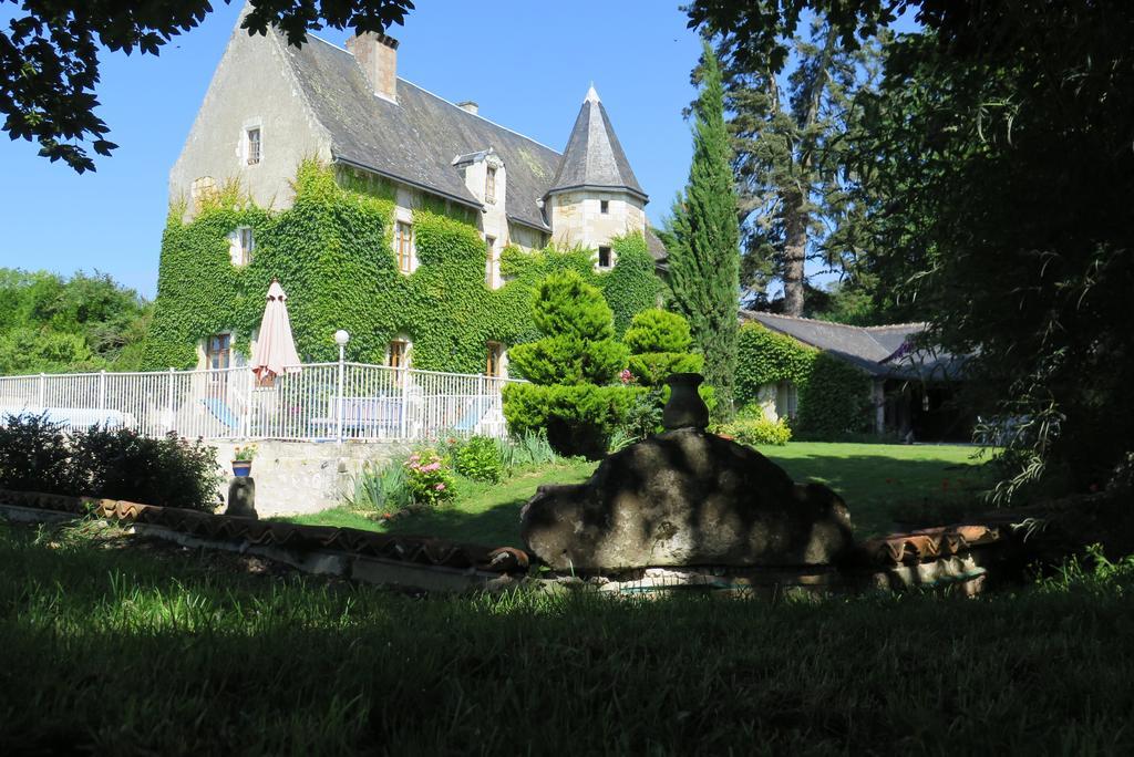 Manoir de l'Abbaye Bed & Breakfast Seuilly Dış mekan fotoğraf