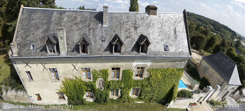 Manoir de l'Abbaye Bed & Breakfast Seuilly Dış mekan fotoğraf