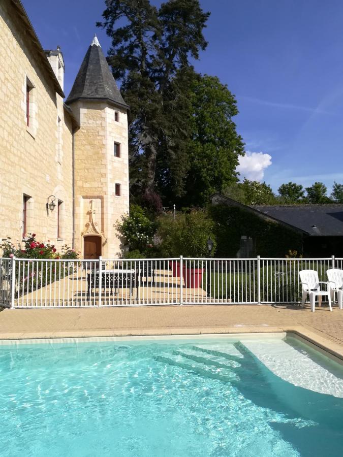 Manoir de l'Abbaye Bed & Breakfast Seuilly Dış mekan fotoğraf