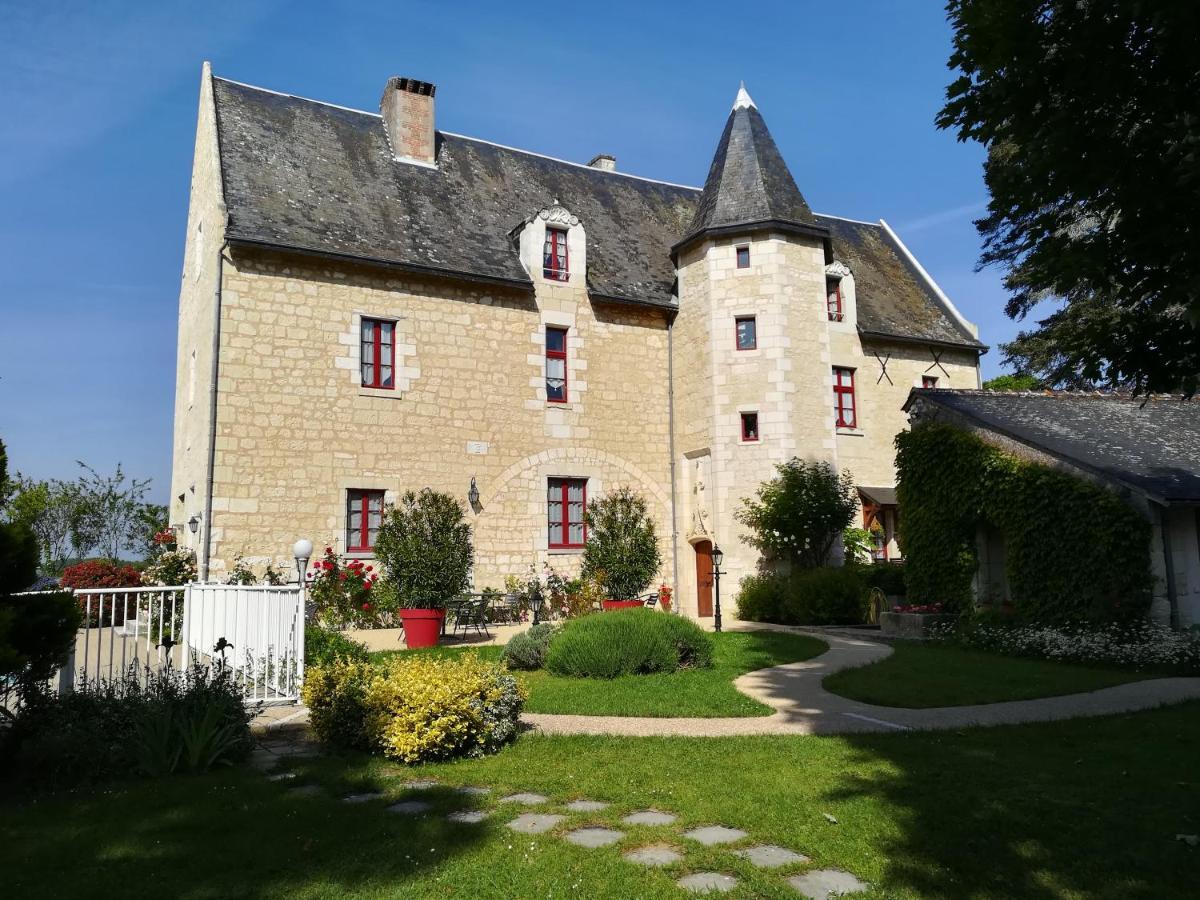 Manoir de l'Abbaye Bed & Breakfast Seuilly Dış mekan fotoğraf
